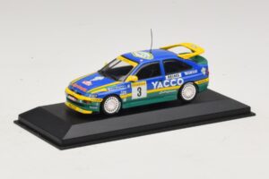 Ford Escort RS #3 Bernardini / Occelli Rally Monte Carlo Winner 1996 Minichamps 1:43 430968203 Pressofusione — immagine 2 di 4