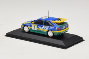 Ford Escort RS #3 Bernardini / Occelli Rally Monte Carlo Winner 1996 Minichamps 1:43 430968203 Pressofusione — immagine 3 di 4