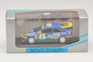 Ford Escort RS #3 Bernardini / Occelli Rally Monte Carlo Winner 1996 Minichamps 1:43 430968203 Pressofusione — immagine 4 di 4