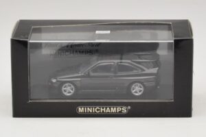 Ford Escort RS Cosworth Nero Metallizzato Minichamps 1:43 430082106 Pressofusione — immagine 4 di 4