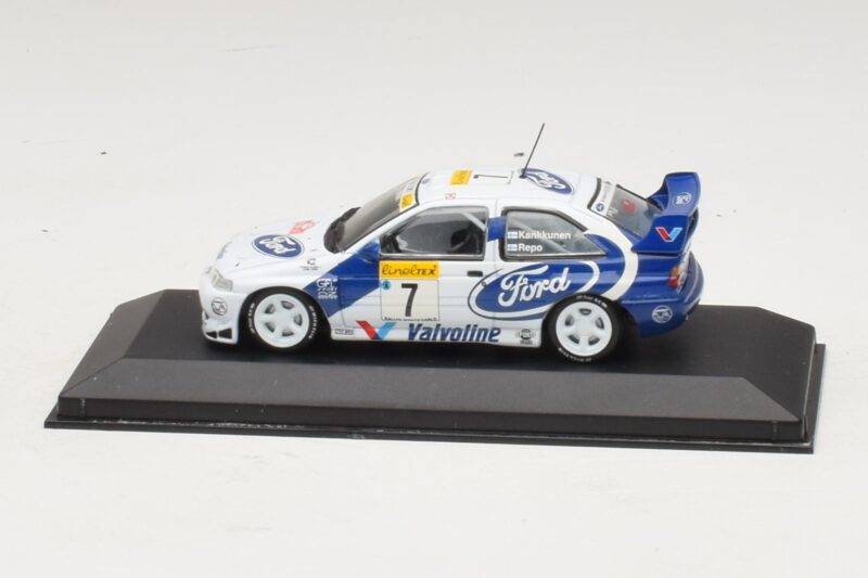Ford Escort WRC #7 J. Kankkunen / J. Repo Rally Monte Carlo 1998 Minichamps 1:43 430988707 Pressofusione