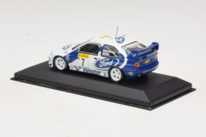 Ford Escort WRC #7 J. Kankkunen / J. Repo Rally Monte Carlo 1998 Minichamps 1:43 430988707 Pressofusione — immagine 3 di 4