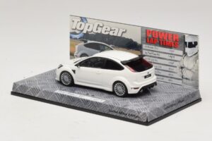 Ford Focus RS Mk2 Top Gear Bianco Senza Figurina Minichamps 1:43 519438810-R1 Pressofusione — immagine 3 di 5
