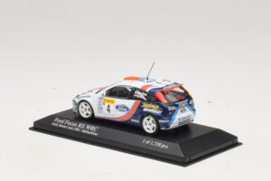 Ford Focus RS WRC #4 C. McRae / N. Grist Rally Monte Carlo 2001 Minichamps 1:43 430018904 Pressofusione — immagine 3 di 4