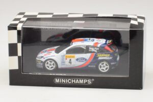 Ford Focus RS WRC #4 C. McRae / N. Grist Rally Monte Carlo 2001 Minichamps 1:43 430018904 Pressofusione — immagine 4 di 4