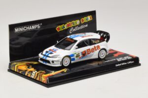 Ford Focus RS WRC #46 V. Rossi / C. Cassina RAC Rally 2007 Scatola Danneggiata Minichamps 1:43 400078446-O1 Pressofusione — immagine 2 di 5