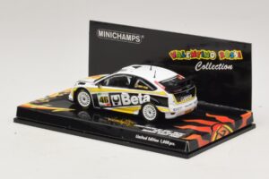 Ford Focus RS WRC #46 V. Rossi / C. Cassina Monza Rally Show 2008 Minichamps 1:43 400088946 Pressofusione — immagine 3 di 5