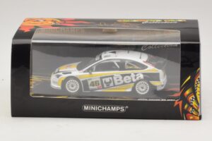 Ford Focus RS WRC #46 V. Rossi / C. Cassina Monza Rally Show 2008 Minichamps 1:43 400088946 Pressofusione — immagine 5 di 5