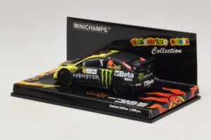 Ford Focus RS WRC #46 V. Rossi / C. Cassina Monza Rally Show 2009 Minichamps 1:43 400098946 Pressofusione — immagine 3 di 5