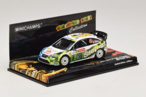 Ford Focus RS WRC #46 V. Rossi / C. Cassina RAC Rally 2008 Minichamps 1:43 400088146 Pressofusione — immagine 2 di 5