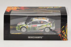 Ford Focus RS WRC #46 V. Rossi / C. Cassina RAC Rally 2008 Minichamps 1:43 400088146 Pressofusione — immagine 5 di 5