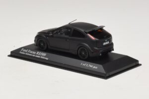 Ford Focus RS500 Mk2 Matte Black Minichamps 1:43 400088104 Pressofusione — immagine 2 di 3