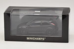 Ford Focus RS500 Mk2 Matte Black Minichamps 1:43 400088104 Pressofusione — immagine 3 di 3