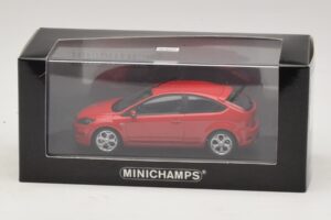Ford Focus ST Mk2 Rosso Minichamps 1:43 400087301 Pressofusione — immagine 4 di 4