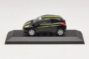 Ford Ka Mk2 Nero Giallo Minichamps 1:43 400088200 Pressofusione