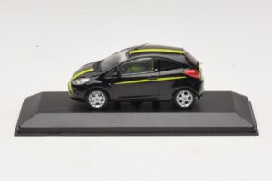 Ford Ka Mk2 Nero Giallo Minichamps 1:43 400088200 Pressofusione — immagine 2 di 5
