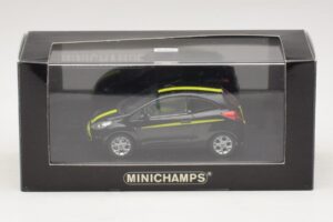 Ford Ka Mk2 Nero Giallo Minichamps 1:43 400088200 Pressofusione — immagine 5 di 5
