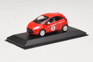 Ford Ka Mk2 Grand Prix Pacchetto Styling Rosso Minichamps 1:43 400088201 Pressofusione — immagine 2 di 4