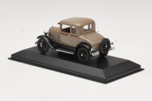 Ford Model A Standard Coupe Beige Minichamps 1:43 400082102 Pressofusione — immagine 3 di 4