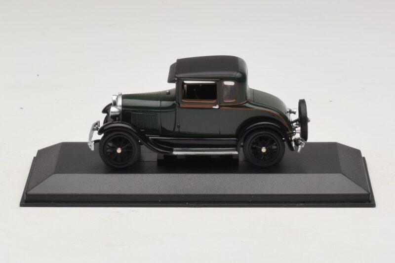 Ford Model A Standard Coupe Verde Scuro Minichamps 1:43 400082101 Pressofusione