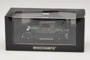 Ford Model A Standard Coupe Verde Scuro Minichamps 1:43 400082101 Pressofusione — immagine 4 di 4