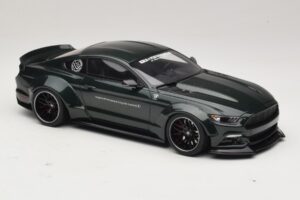 Ford Mustang Liberty Walk Verde GT Spirit 1:18 GT838 Resina — immagine 4 di 6