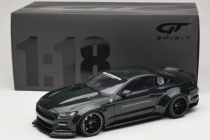 Ford Mustang Liberty Walk Verde GT Spirit 1:18 GT838 Resina — immagine 6 di 6