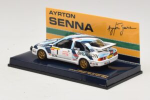 Ford Sierra RS Cosworth #1 A. Senna Rally Test 1986 Minichamps 1:43 540864399 Pressofusione — immagine 3 di 4