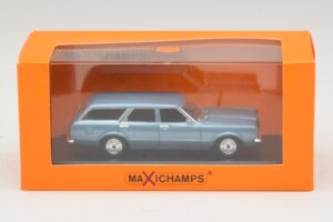 Ford Taunus TC Turnier Blue Metallic Maxichamps 1:43 940081311 Pressofusione — immagine 4 di 4