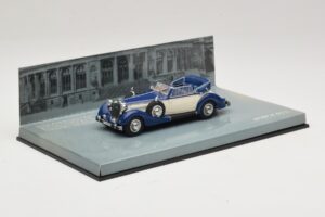 Horch 853 Cabriolet Blu Minichamps 1:43 436012032 Pressofusione — immagine 2 di 5
