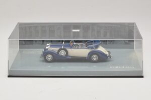 Horch 853 Cabriolet Blu Minichamps 1:43 436012032 Pressofusione — immagine 5 di 5
