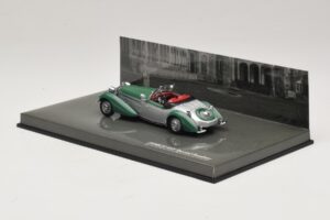 Horch 855 Special Roadster Argento Verde Minichamps 1:43 436014205 Pressofusione — immagine 3 di 5
