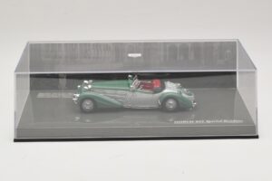 Horch 855 Special Roadster Argento Verde Minichamps 1:43 436014205 Pressofusione — immagine 5 di 5