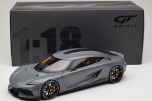 Koenigsegg Gemera Grigio GT Spirit 1:18 GT374 Resina — immagine 5 di 5