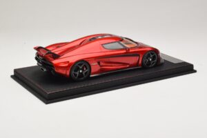 Koenigsegg Regera Candy Apple Red FrontiArt 1:18 AS010-77 Resina — immagine 2 di 7