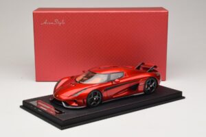 Koenigsegg Regera Candy Apple Red FrontiArt 1:18 AS010-77 Resina — immagine 7 di 7