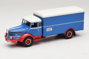 Krupp Titan Furgone Blu Rosso Minichamps 1:43 Krupp Titan Furgone Blu Rosso Minichamps 1:43 439069040 Pressofusione