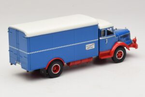 Krupp Titan Furgone Blu Rosso Minichamps 1:43 439069040 Pressofusione — immagine 2 di 6
