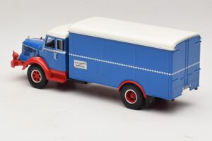 Krupp Titan Furgone Blu Rosso Minichamps 1:43 439069040 Pressofusione — immagine 5 di 6