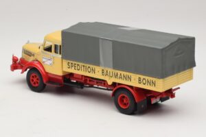 Krupp Titan Autocarro a Pianale Baumann Bonn Minichamps 1:43 439069025 Pressofusione — immagine 5 di 6