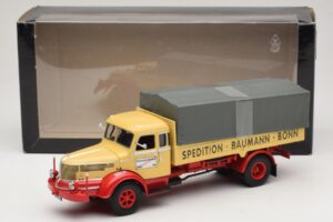 Krupp Titan Autocarro a Pianale Baumann Bonn Minichamps 1:43 439069025 Pressofusione — immagine 6 di 6