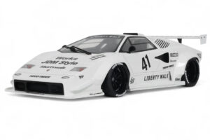 Lamborghini Countach LB-Works Bianco GT Spirit 1:18 Z356-WH Resina