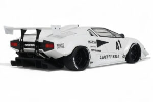 Lamborghini Countach LB-Works Bianco GT Spirit 1:18 Z356-WH Resina — immagine 2 di 5