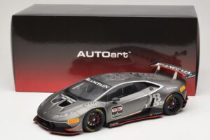 Lamborghini Huracan LP620-2 Super Trofeo #63 Grigio Scuro 2016 AUTOart 1:18 81559 Composito — immagine 8 di 8