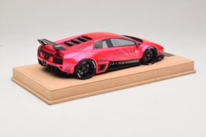 Lamborghini Murcielago Liberty Walk Rosa Lucido AB Models 1:18 REMC044 Resina — immagine 2 di 7