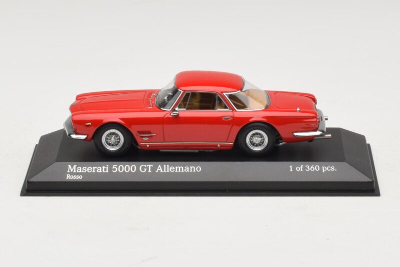 Maserati 5000 GT Allemano Rosso Minichamps 1:43 Maserati 5000 GT Allemano Rosso Minichamps 1:43 437123321 Pressofusione