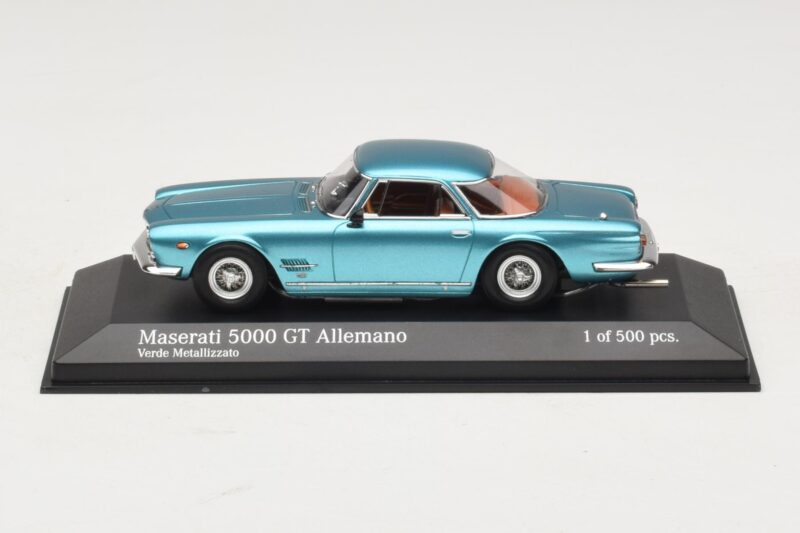 Maserati 5000 GT Allemano Verde Metallizzato Minichamps 1:43 Maserati 5000 GT Allemano Verde Metallizzato Minichamps 1:43 437123320 Pressofusione