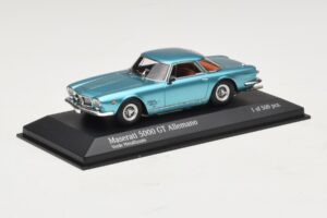 Maserati 5000 GT Allemano Verde Metallizzato Minichamps 1:43 437123320 Pressofusione — immagine 2 di 4
