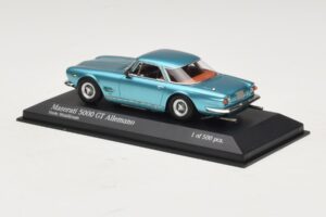 Maserati 5000 GT Allemano Verde Metallizzato Minichamps 1:43 437123320 Pressofusione — immagine 3 di 4