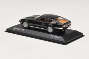 Maserati Indy Nero Minichamps 1:43 437123121 Pressofusione — immagine 3 di 4
